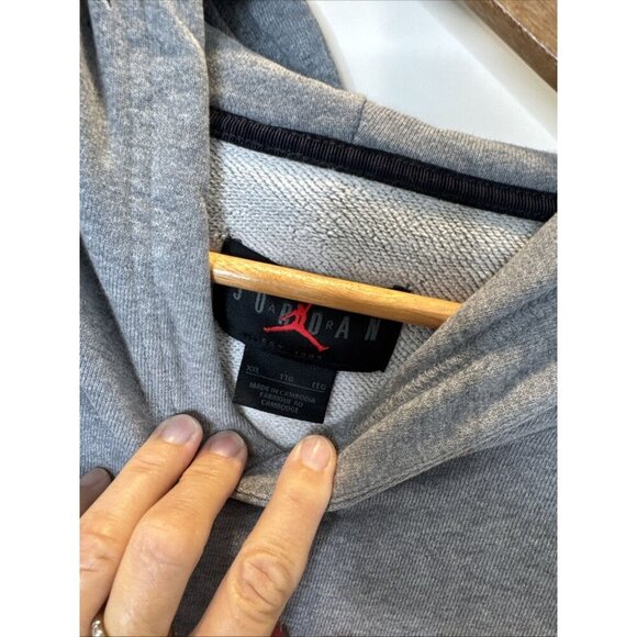 Jordan Sweater XXL Mens Hoodie Cotton Brown Solid Mini Jordan Characters - Picture 12 of 14